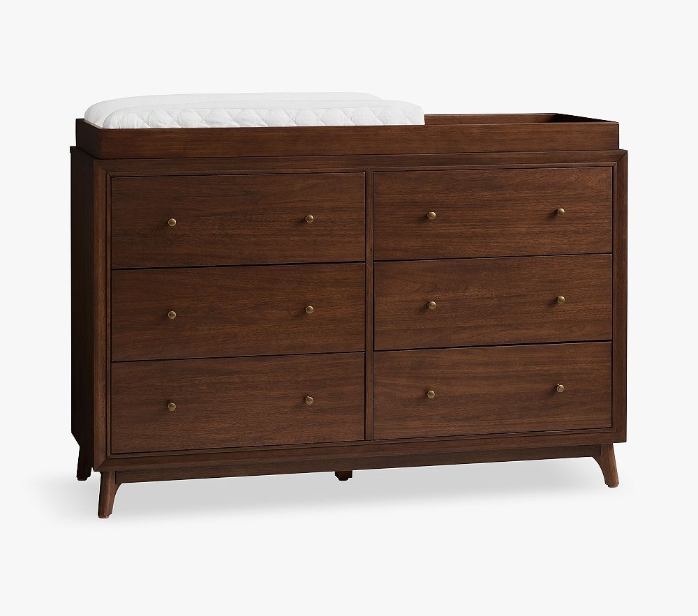 Sloan 6-Drawer Dresser & Topper Set (55w x 18d") | Pottery Barn Kids