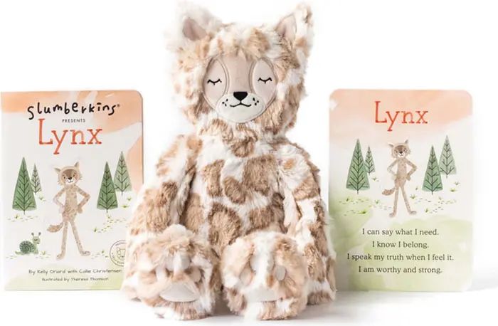 Lynx Stuffed Animal & 'Lynx' Board Book | Nordstrom