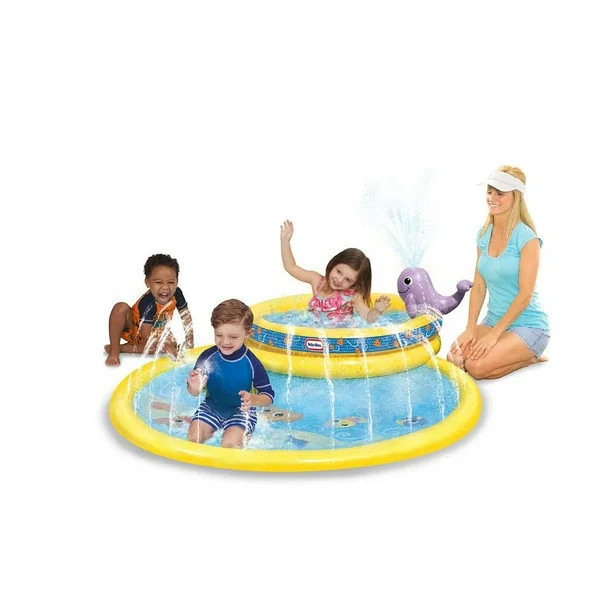Little Tikes My First Lil Water Park, Round Splash Pool | Walmart (US)