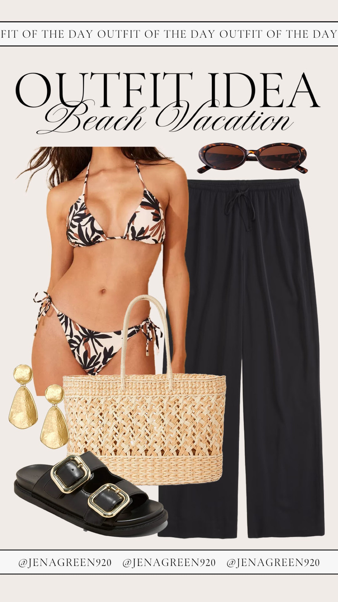 Beach vacation outfit | Neutral swimwear | Resort wear | Winter beach getaway look 

#LTKStyleTip #LTKSeasonal #LTKSwim