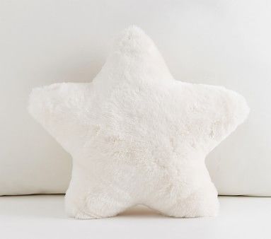 Fur Star Pillow | Pottery Barn Kids | Pottery Barn Kids