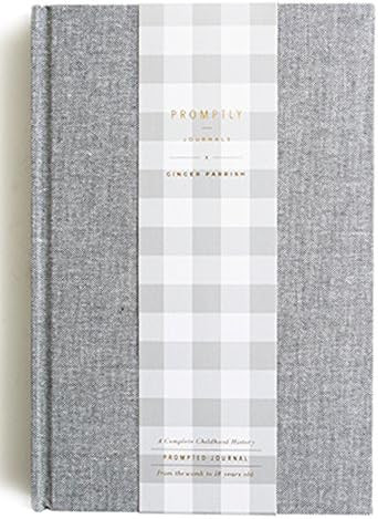 Promptly Journals - Childhood History Journal - Baby Books First Year and Pregnancy Journal - Baby M | Amazon (US)