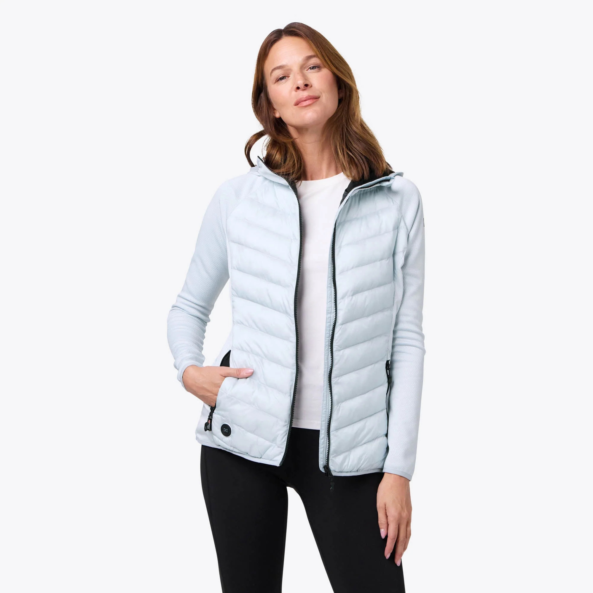 Ventani Hybrid Heated Jacket Women’s - Crystal Blue | Fieldsheer