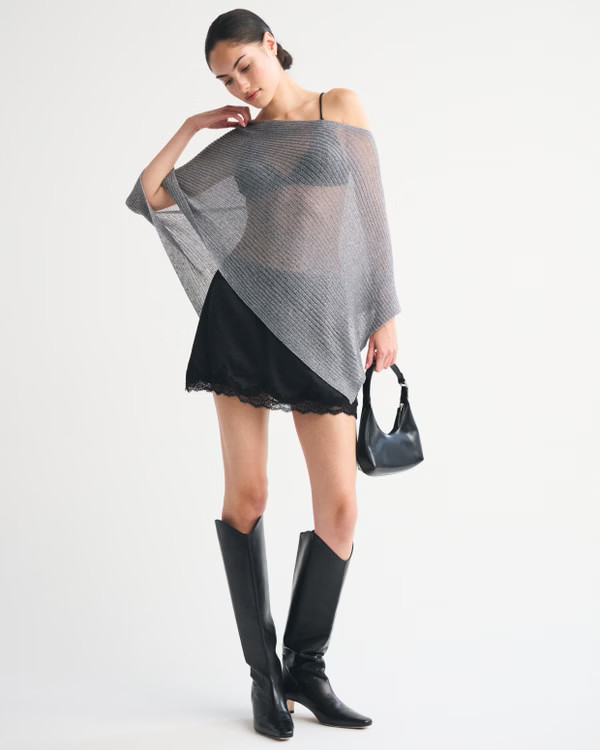 Sheer Poncho | Abercrombie & Fitch (US)
