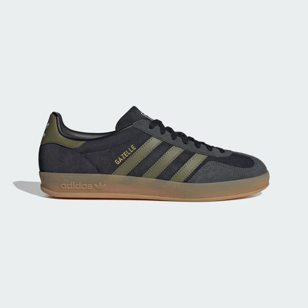 adidas Gazelle Indoor Shoes Core Black M 9 / W 10 Mens | adidas (US)