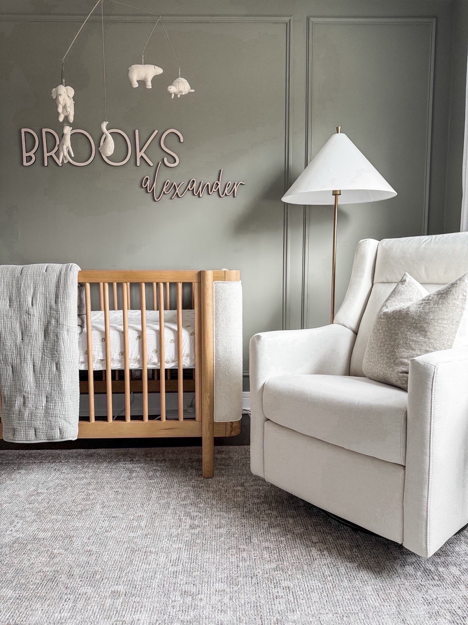 So many of Brooks’ nursery pieces are on sale!! His crib is almost $200 off, his area rug is up to 80% off, and his reclining swivel glider is 20% off!! All pieces we absolutely love! 

#LTKCyberWeek #LTKHome #LTKSaleAlert