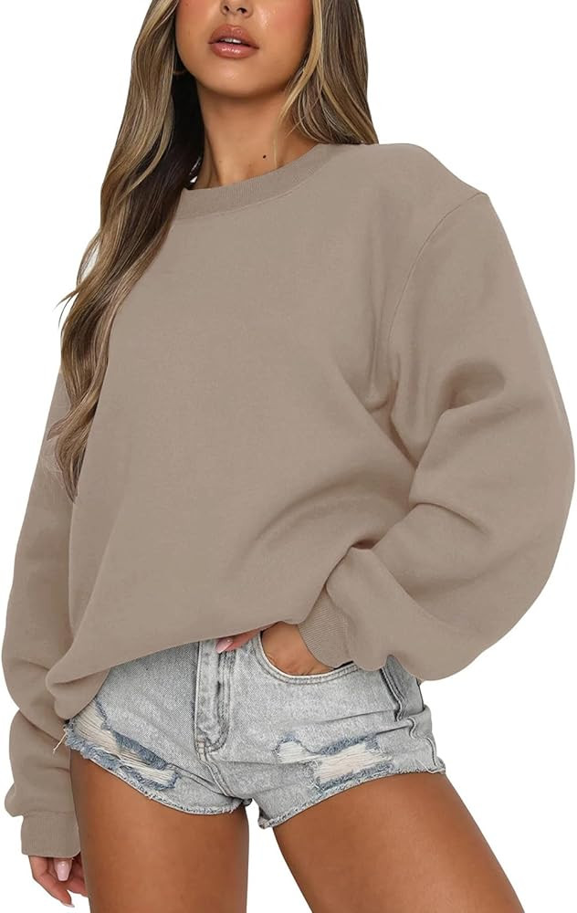 Eniloyal Sweatshirt for Women Long Sleeve Crewneck Pullover Hoodies Shirts Loose Fall Tops Sweate... | Amazon (CA)
