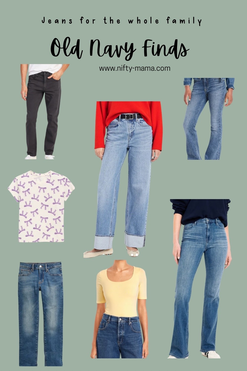 It’s almost fall and the sun is still shining but this jeans sale is too good to pass up. Snag jeans for the whole family on sale now @oldnavy #oldnavy #jeans #fallhaul 

#LTKFamily #LTKMidsize #LTKFindsUnder50