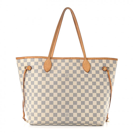 LOUIS VUITTON Damier Azur Neverfull MM | Fashionphile