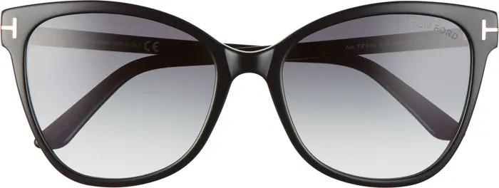 Ani 58mm Gradient Cat Eye Sunglasses | Nordstrom