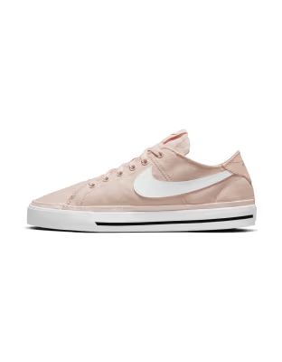 Nike Court Legacy Canvas sneakers in pink oxford | ASOS (Global)