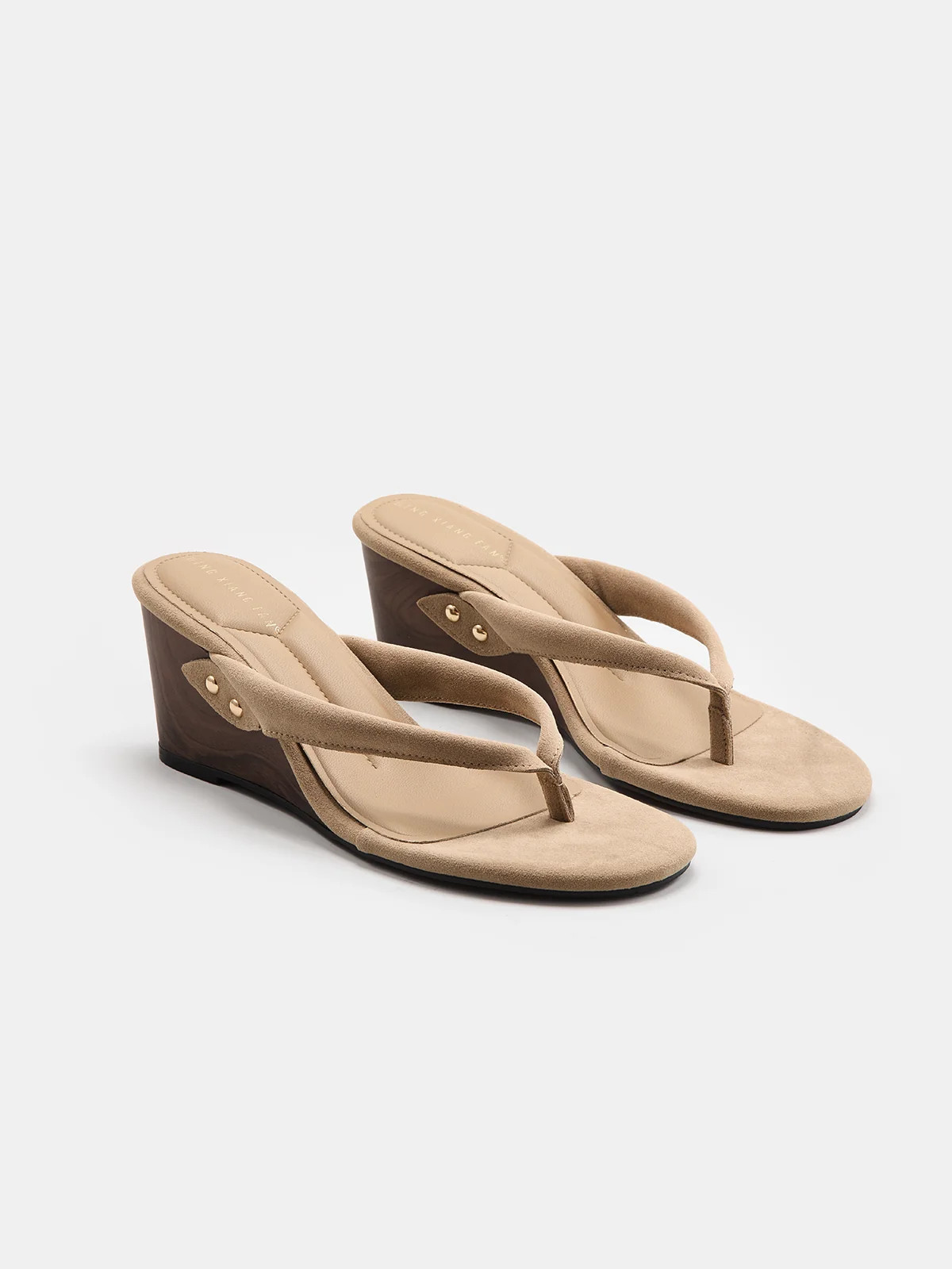 Casual Thong Wedge Sandals | Commense