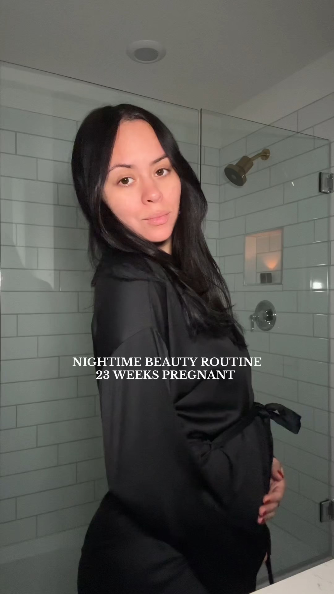Night time beauty routine 23 weeks pregnant 👶🏻✨🧖🏻‍♀️ 🫧 

#LTKBump #LTKBeauty #LTKmomlife