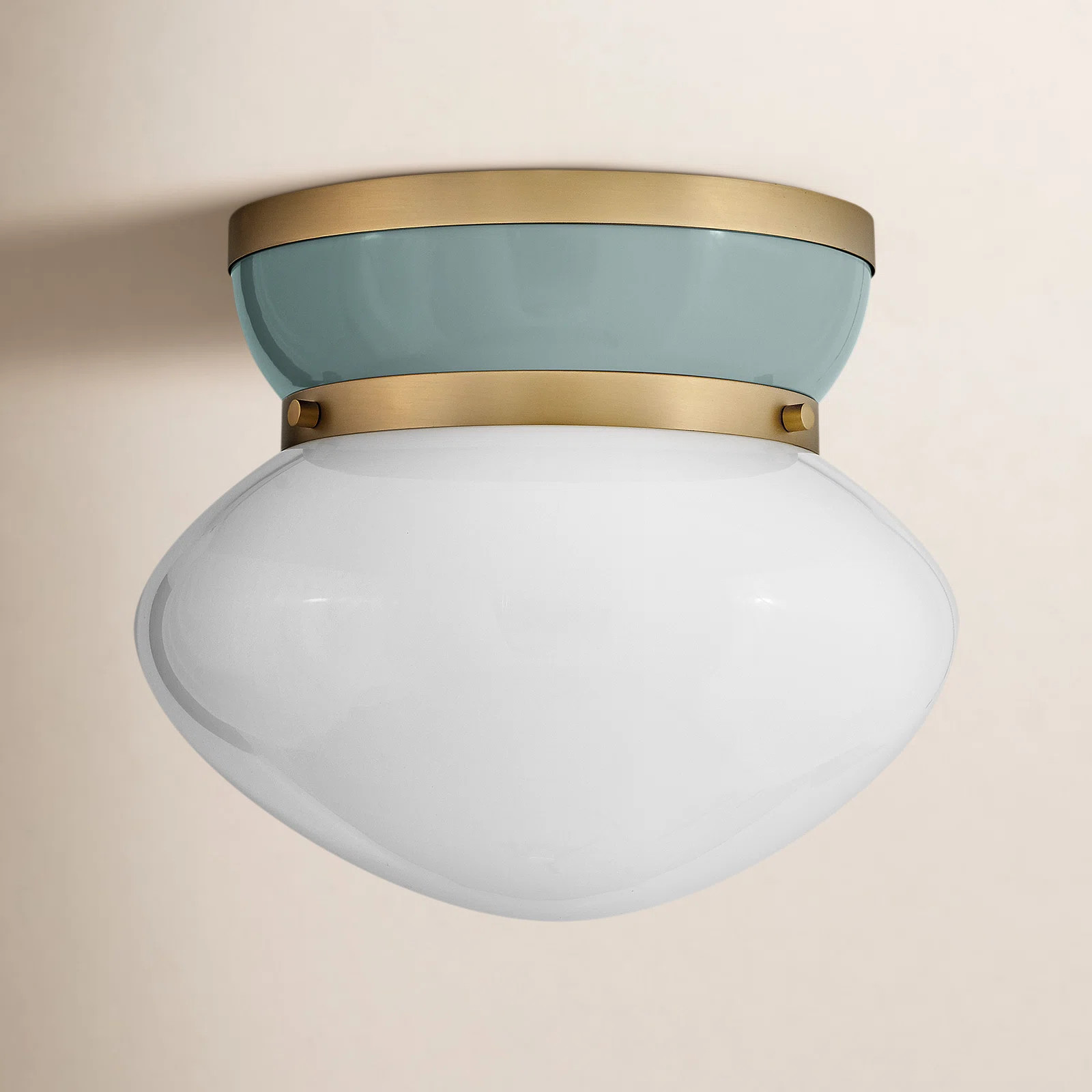 Misty Glass Flush Mount | Wayfair North America