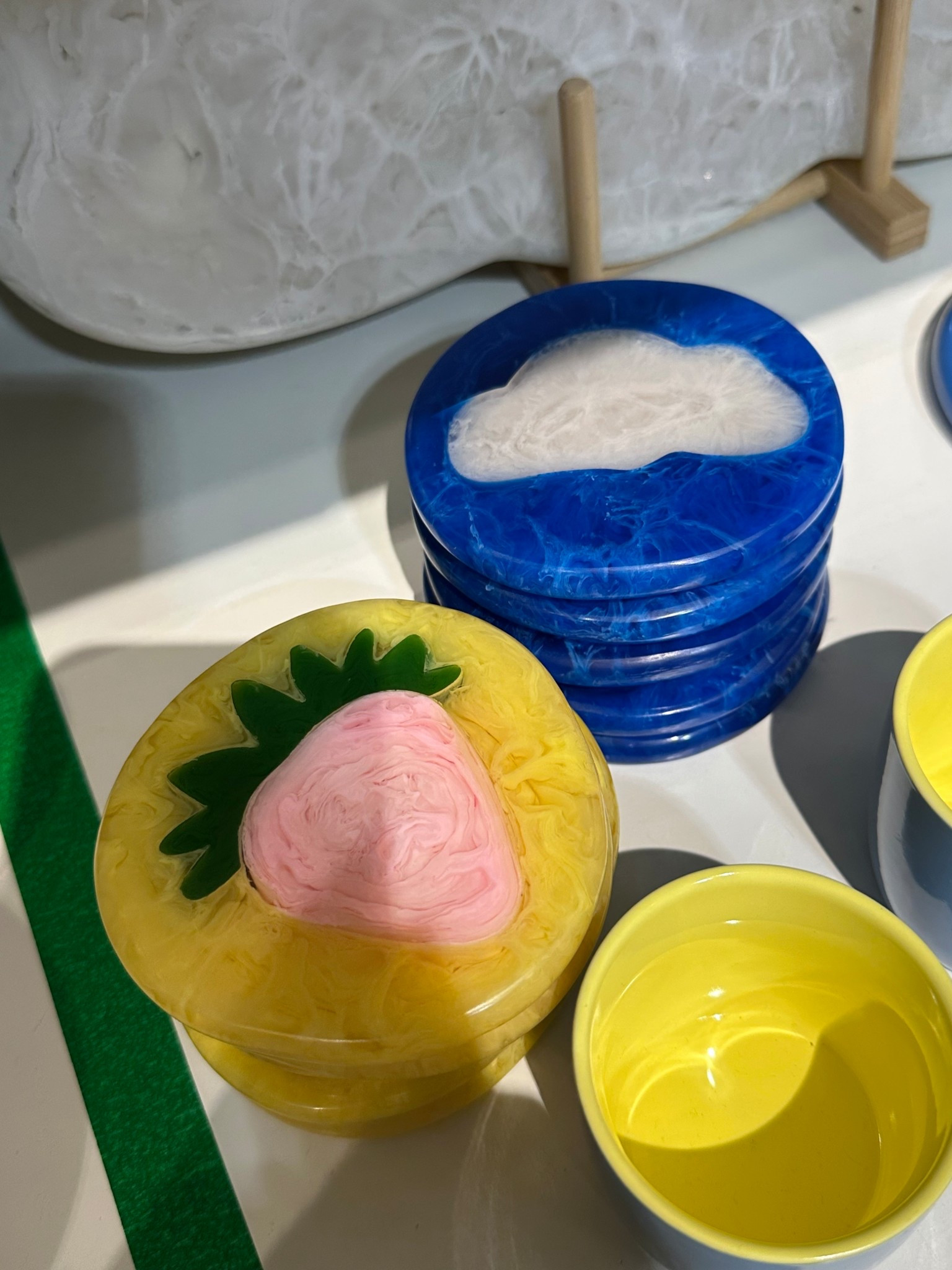 Love theee cute coasters! The cloud & the strawberry coaster are only $14! So adorable!

#LTKHome
