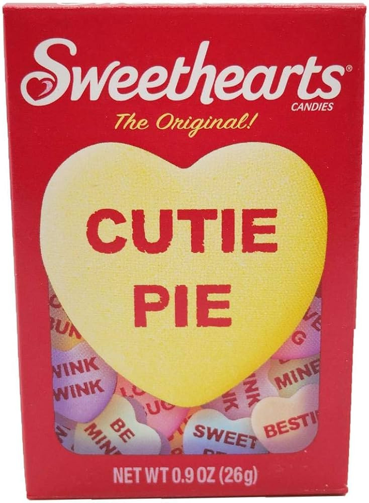 The Original Sweethearts Candy Box -Case of 36 - .90 oz. | Amazon (US)