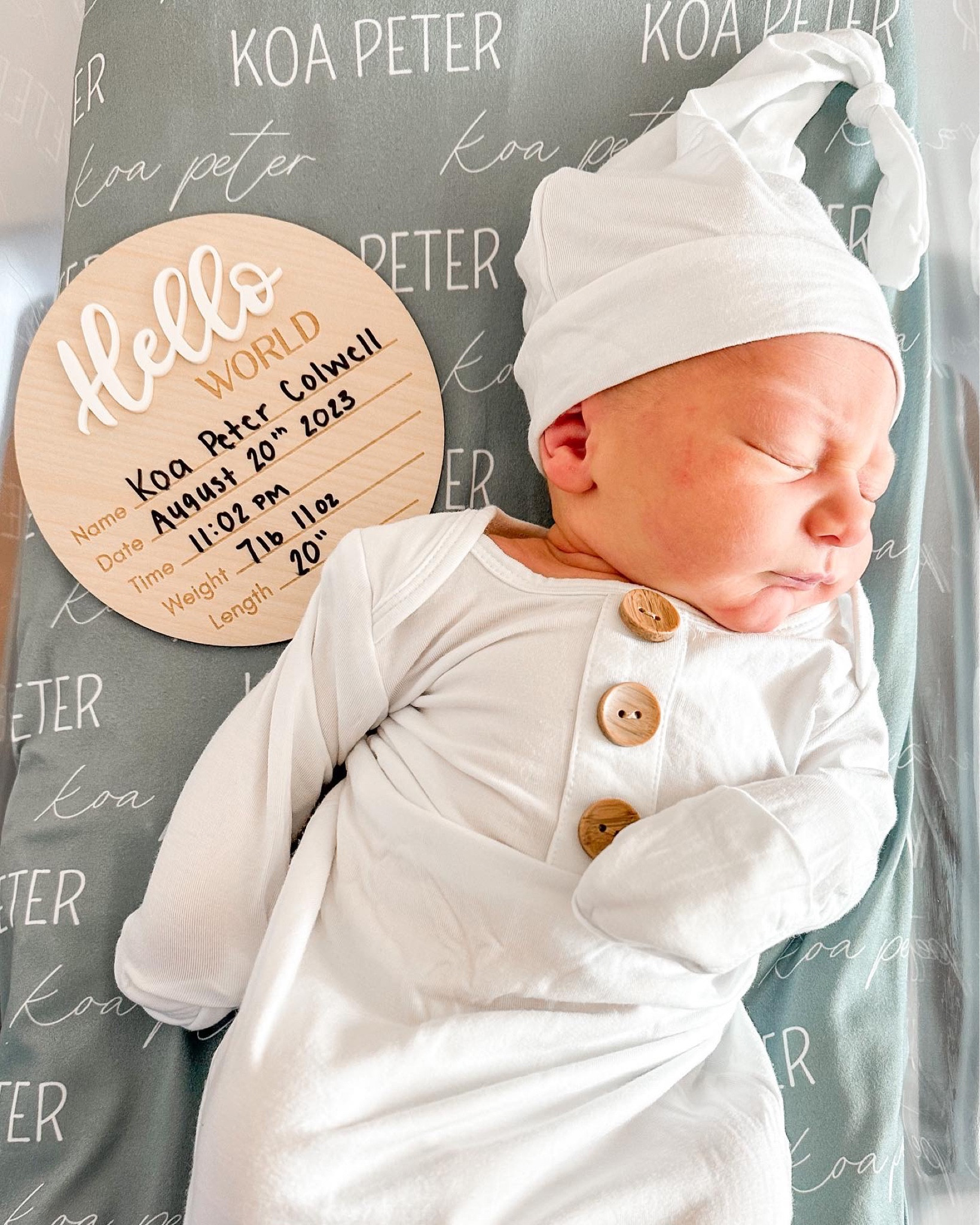 Our sweet boy has arrived.🫶🏻 

This blanket + outfit from Caden Lane were one of the first things I had picked out when we found out we were pregnant. The bamboo material is seriously the softest, most comfortable thing for baby!

New baby
Baby gift
Baby coming home outfit
Baby welcome outfit 
Personalized baby

#LTKfamily #LTKbaby #LTKunder100