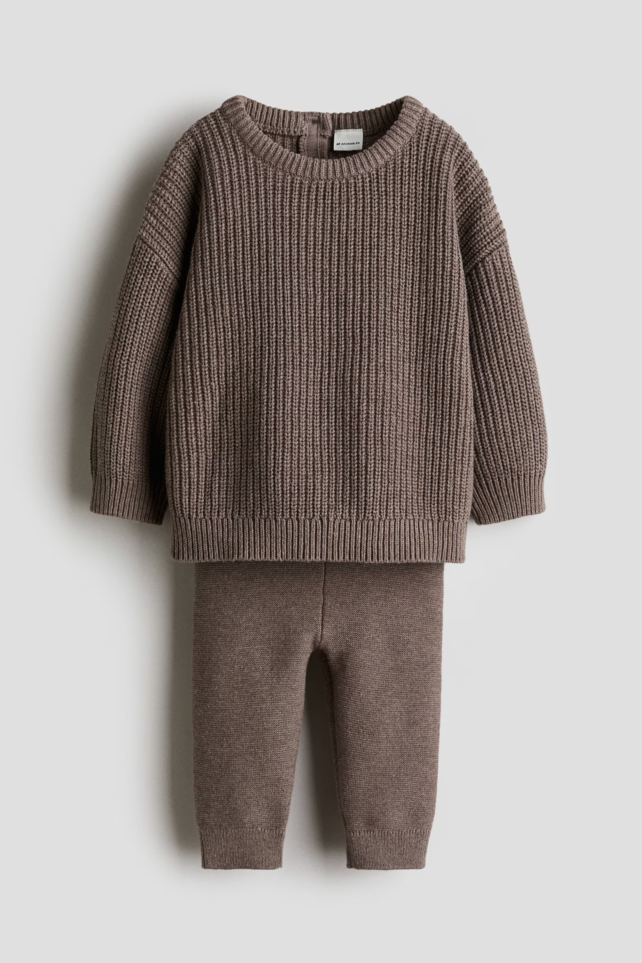 2-piece Cotton Knit Set | H&M (US + CA)
