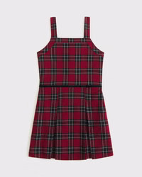 pleated mini dress | Abercrombie & Fitch (US)