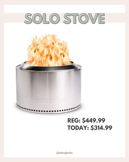 Solo stove fire pit on sale during the Amazon Prime Early Access sale today! 

#LTKsalealert #LTKhome #LTKHoliday