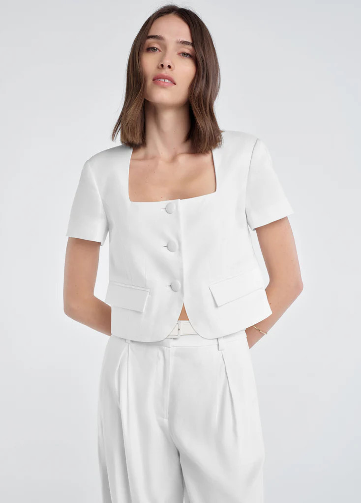 THE MAYFAIR LINEN TOP | Favorite Daughter