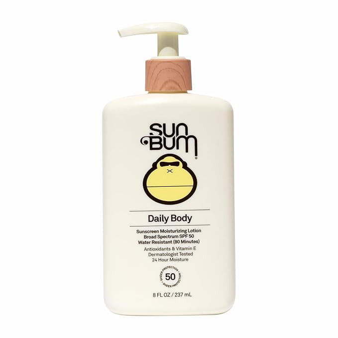 Sun Bum Daily SPF 50 Sunscreen Body Lotion - Broad Spectrum Moisturizing Sunscreen with Vitamin E... | Amazon (US)