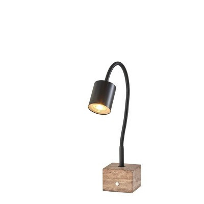Adesso Rutherford Desk Lamp (Includes LED Light Bulb) Black | Target