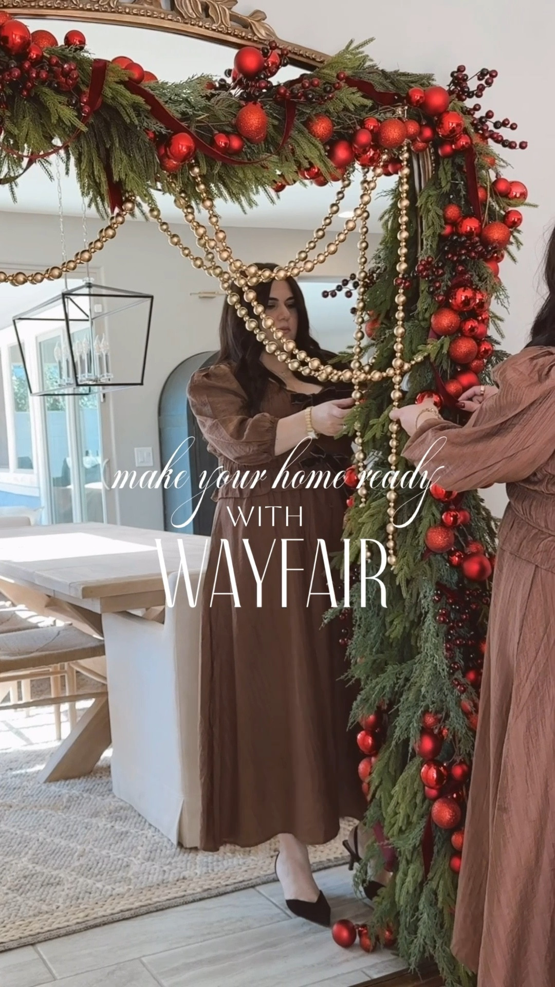 Holiday style made simple 🤍✨
Sharing my favorite Wayfair finds for a classic, curated Christmas look you’ll love year after year. 
#ad  #wayfair #wayfairpartner  
@wayfair
.
#homedecor #christmasdecor #christmastable #christmasmirror #christmastree 

#LTKSeasonal #LTKCyberWeek #LTKHoliday