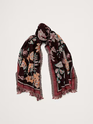Long Embroidered Scarf by Vismaya | Banana Republic (US)