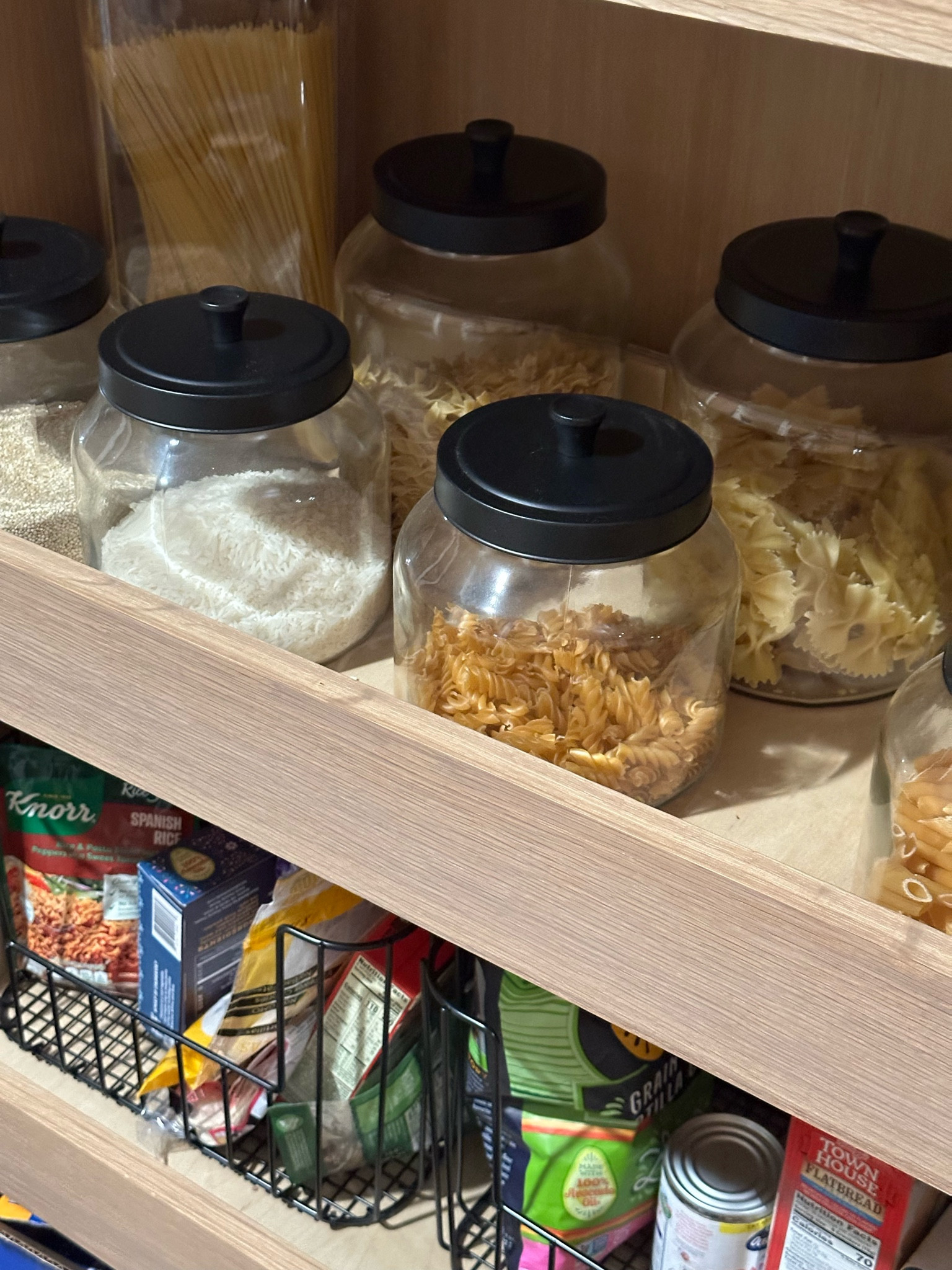 Organizers for the New Year! Our pantry has become a safe space for me since we organized it 😂🖤

Organization | cleaning 

#LTKsalealert #LTKhome #LTKfindsunder100