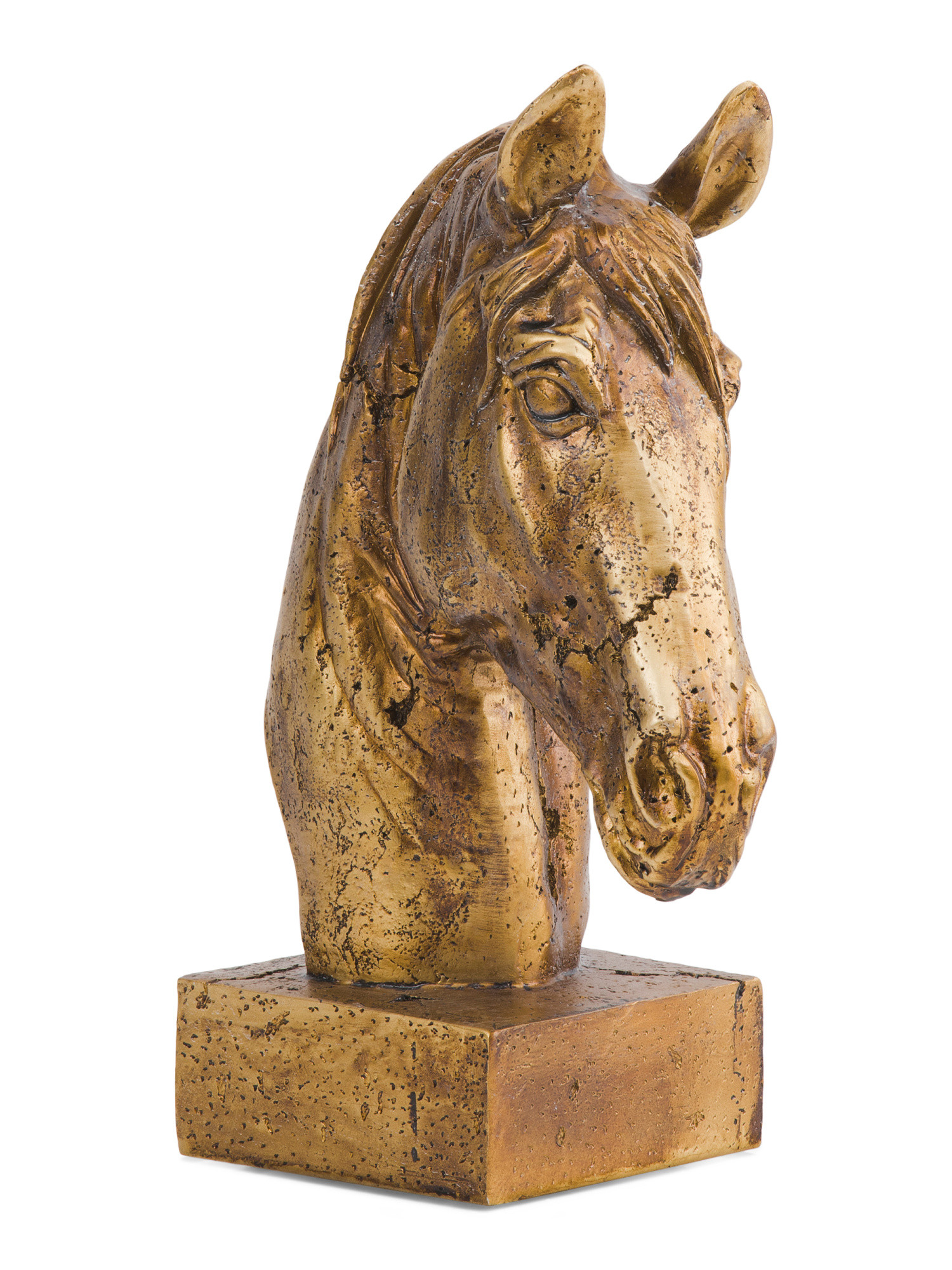 7.75x5.25x12.75 Horse Head Decor On Base | TJ Maxx