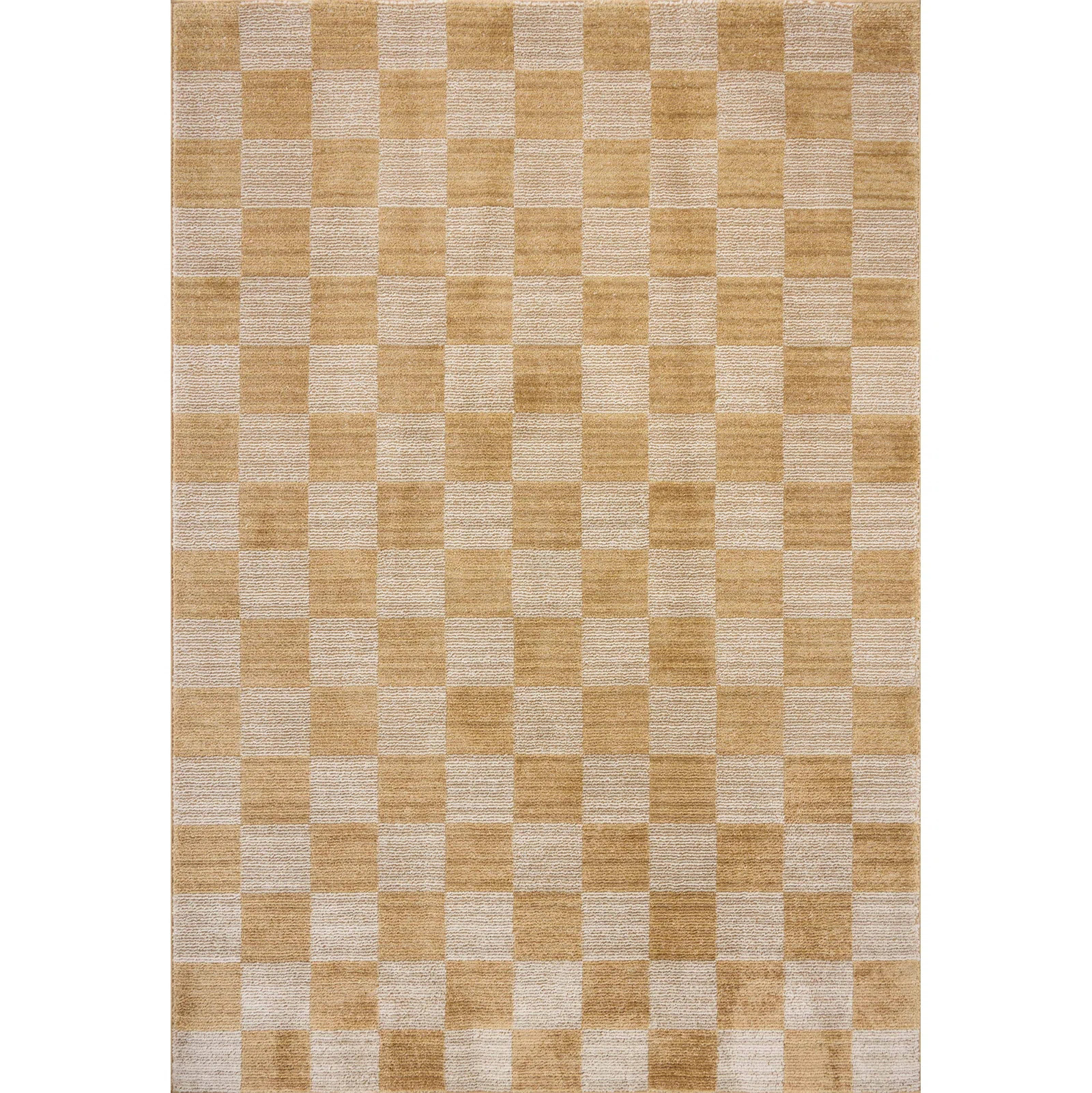 Chris Loves Julia x Loloi Calvin Apricot / Ivory Area Rug | Wayfair North America
