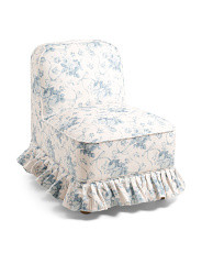 30in Rosalie Ruffle Bottom Accent Chair | Chairs & Seating | Marshalls | Marshalls