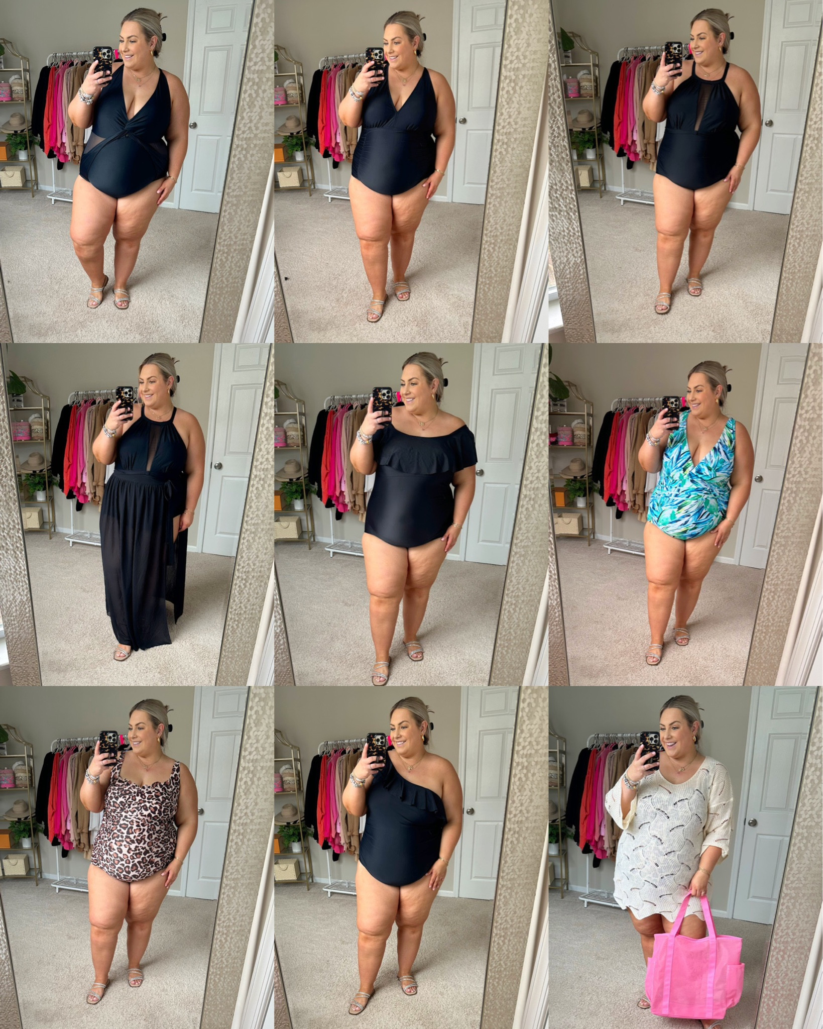 FAVORITE swimsuits 😍 all under $40🎉🙌🏼 
Pic 1: 2X need the 3X
Pic 2: 20
Pic 3: 20
Pic 4: 20 swimsuit, 18 skirt (need the 20)
Pic 5: 3X
Pic 6: 3X
Pic 7: 20
Pic 8: 20
Pic 9: 3X swim 3X cover up

#LTKcurves #LTKstyletip #LTKswim