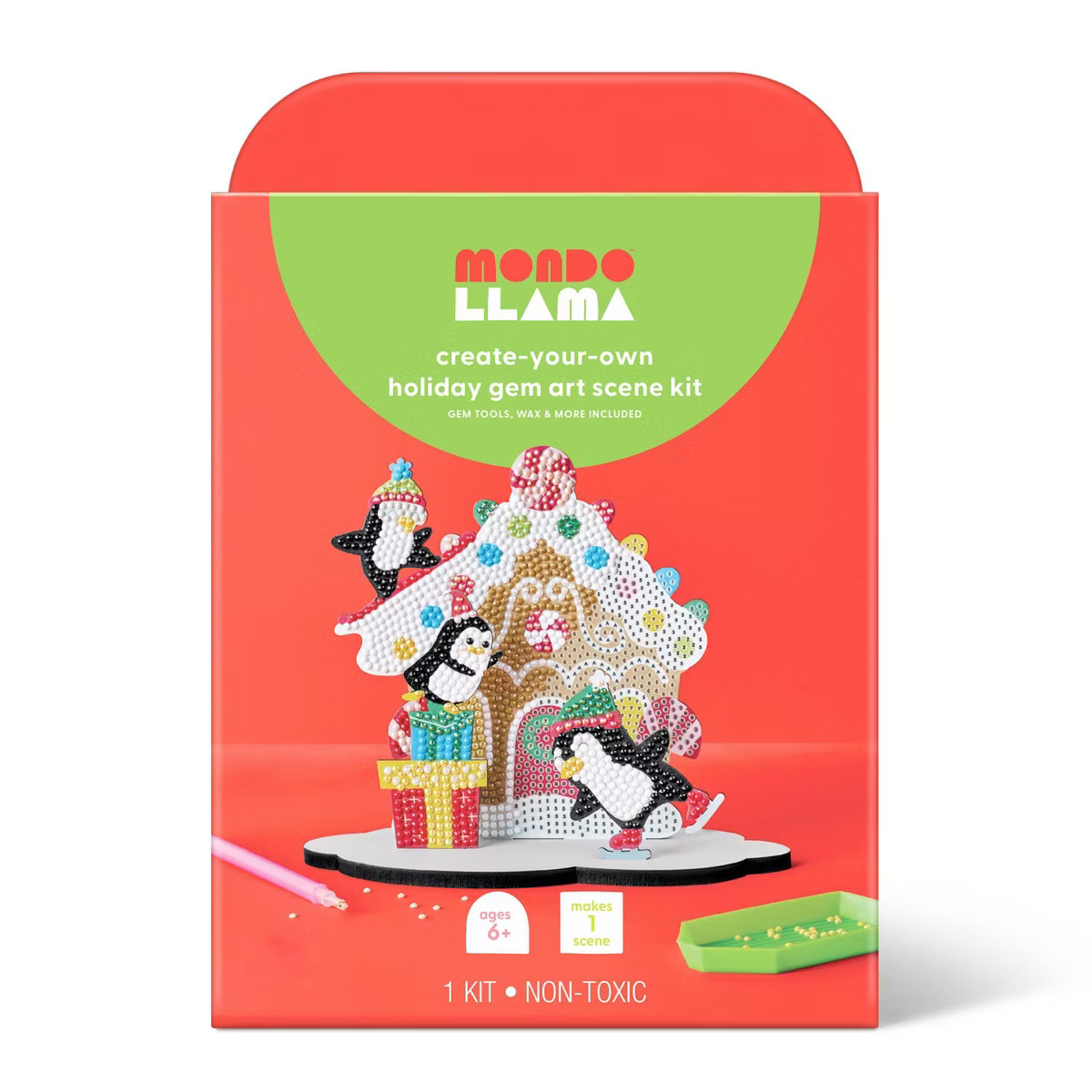 Christmas Craft Gem Art Holiday Scene - Mondo Llama™ | Target
