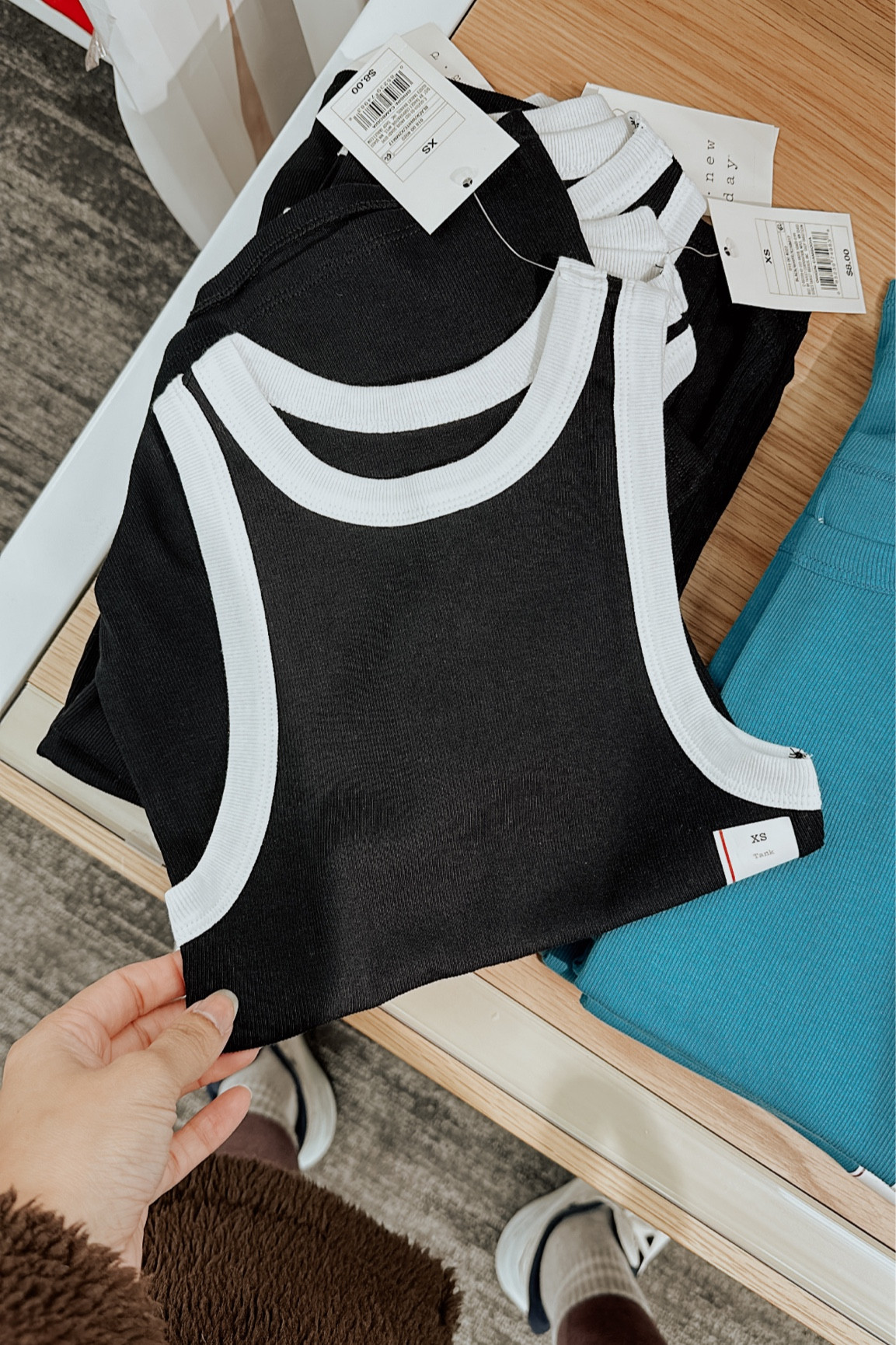 My fav $8 tank is released in new colors but more importantly this pattern! TTS - I take a small  

#LTKMostLoved #LTKstyletip #LTKfindsunder50