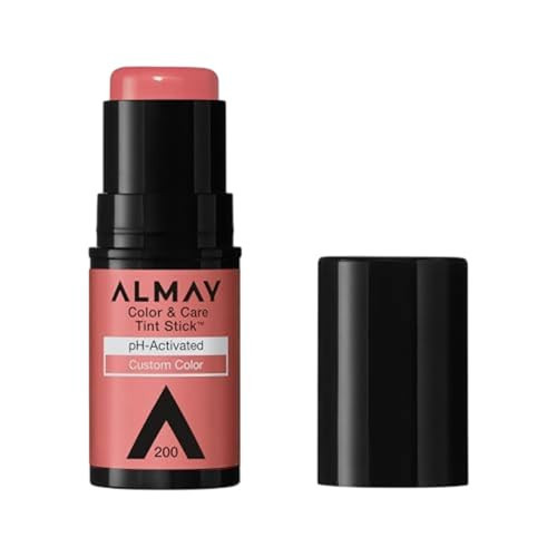 Almay Lip and Cheek Tint, Color & Care Tint Stick, Multi-Use Moisturizing Blush and Lip Color, Dewy Finish, 200 Coral Flush, 0.25 oz | Amazon (US)