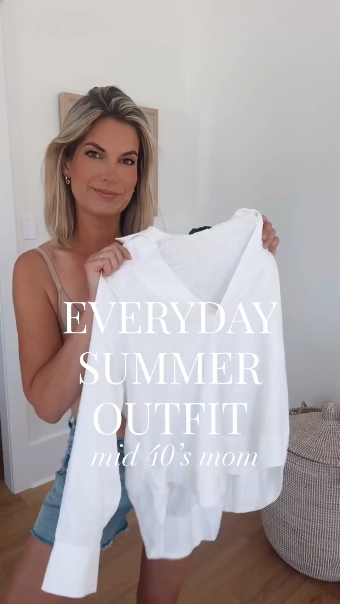 Everyday summer outfit!  I am 5’11” wearing small in the top and 28 in the shorts. I size up one in most shorts for a more relaxed fit.  Sandals true to size.

#LTKmomlife #LTKTravel #LTKOver40