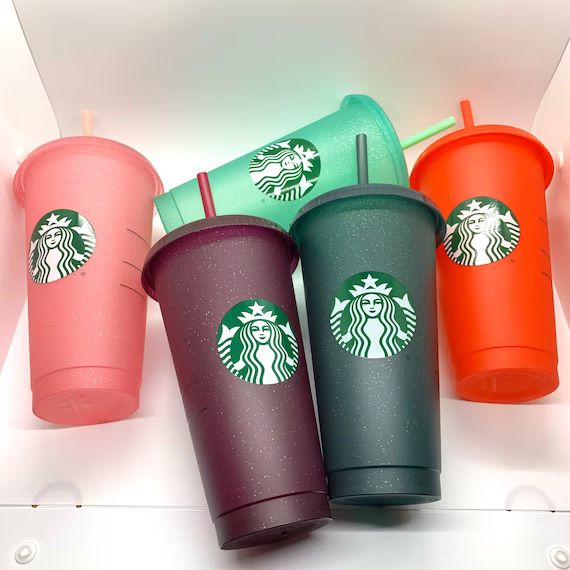 Starbucks 2020 Christmas Cold Cup  Reusable Venti Tumbler | Etsy | Etsy (US)