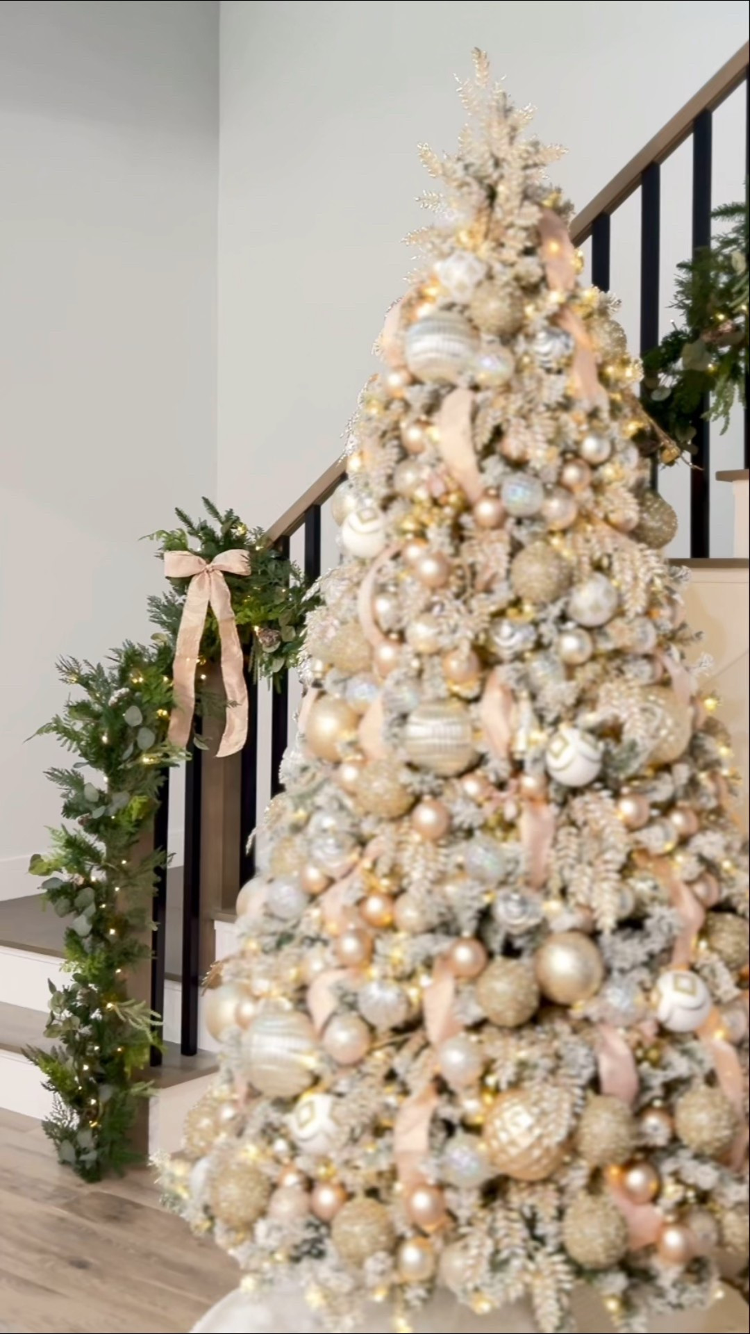 Blush and gold Christmas tree decor.
Christmas tree, Christmas decor, Christmas ornaments, Christmas ribbon, Christmas picks

#LTKHoliday #LTKSeasonal #LTKHome