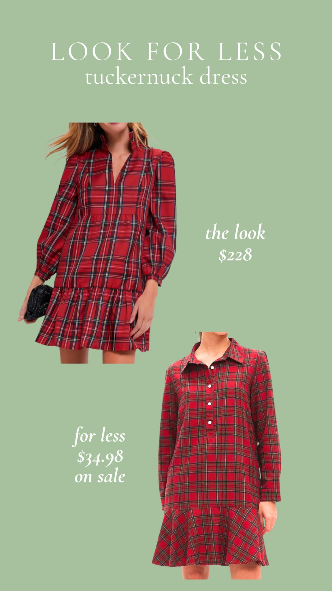 Loving this Tuckernuck holiday dress Look for Less!

#LTKSeasonal #LTKHoliday #LTKSaleAlert