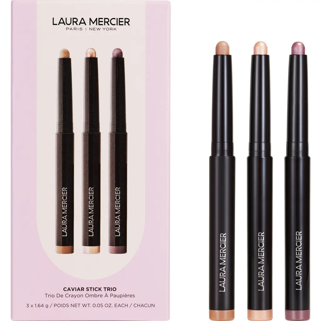 Laura Mercier Caviar Stick Eyeshadow Trio $96 Value in None at Nordstrom | Nordstrom