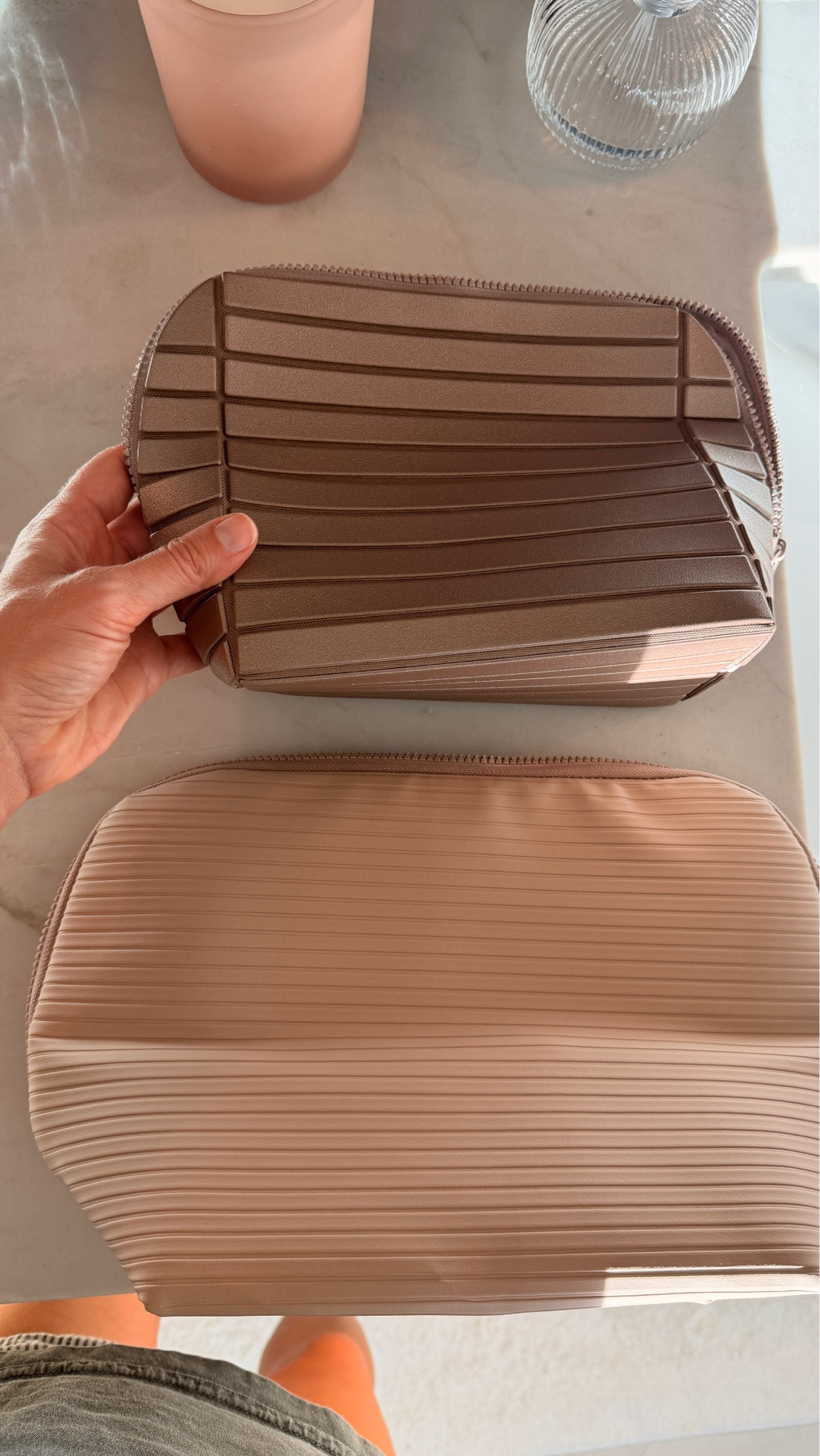 Waterproof makeup bags 

#LTKmomlife #LTKU #LTKBeauty