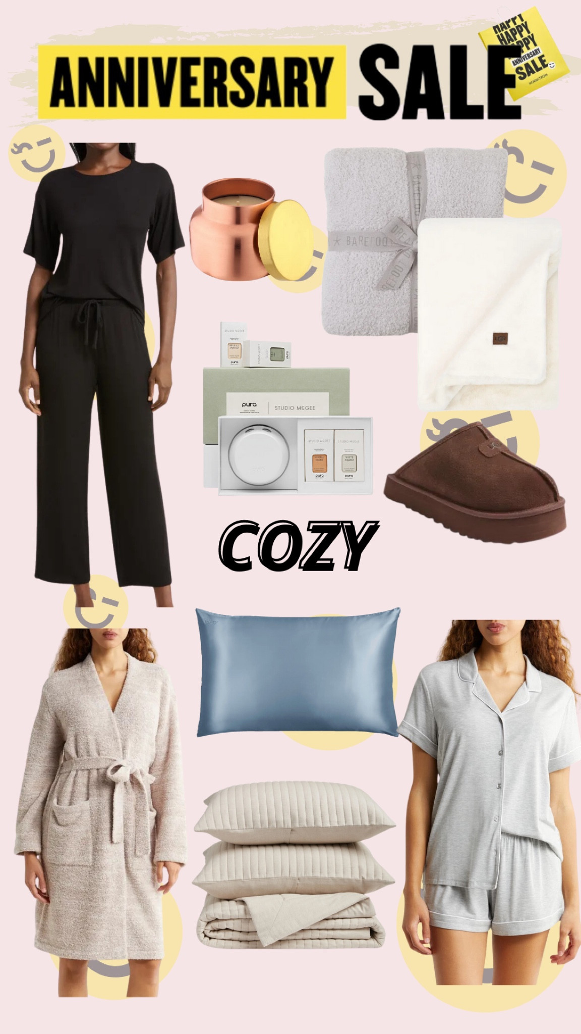My cozy picks from Nordstrom’s Anniversary Sale!

women’s loungewear, women’s pajama sets, silk pillowcase, barefoot dreams, ugg slippers, ugg blanket, barefoot dreams blanket, barefoot dreams robe, pura x studio mcgee, volcano candle, nordstrom, sale

#LTKxNSale #LTKHome #LTKSaleAlert