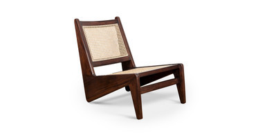 Pierre Jeanneret Kangaroo Low Teak Chair - FINAL SALE | Manhattan Home Design