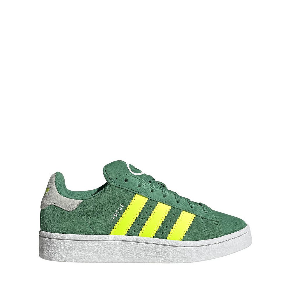 adidas Campus '00s Athletic Shoe - Big Kid - Preloved Green / Solar Yellow / White | Journeys