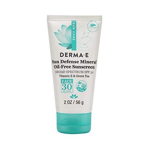 DERMA E Sun Defense Mineral Oil-Free Face Sunscreen, 2 oz | Amazon (US)