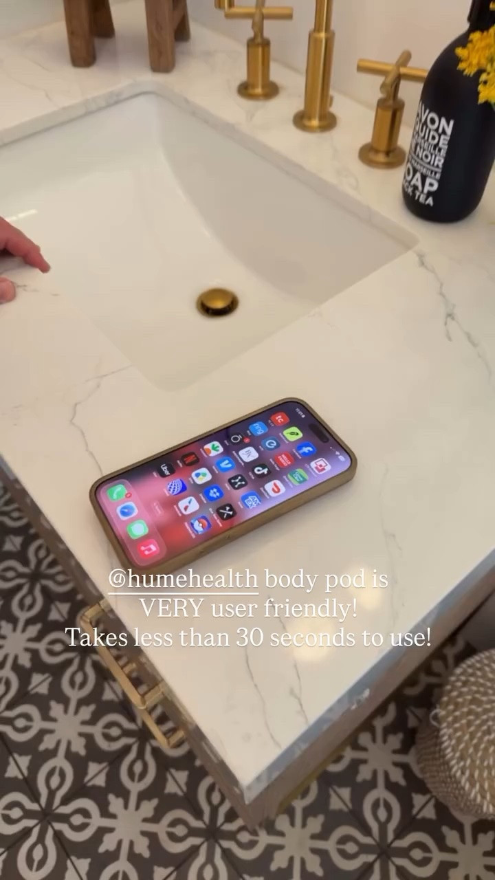 @humehealth body pod is 
VERY user friendly!
Takes less than 30 seconds to use!