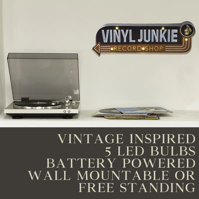 7'' Entertainment Themed Marquee Sign | Wayfair North America