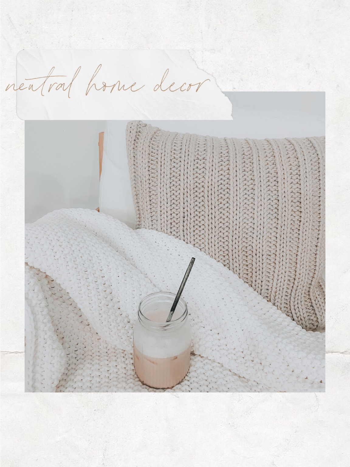 love this cozy neutral knitted throw pillow, amazing pop for fall decor or used all year🙌🏼 paired with accent chair & knotted throw blanket.  #throwblanket #homedecor #fallhomedecor 

#LTKhome #LTKunder100 #LTKSeasonal